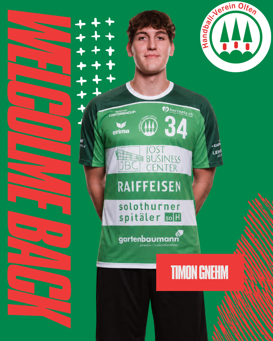 Herren 1. Liga: Rückkehr Timon Gnehm