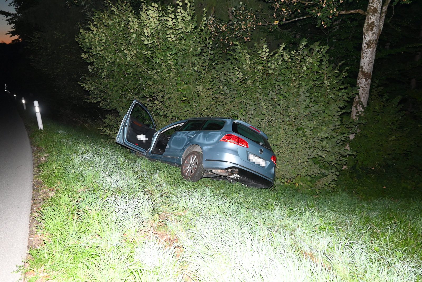 Fahrunfähiger Fahrer in Bütschwil verunfallt
