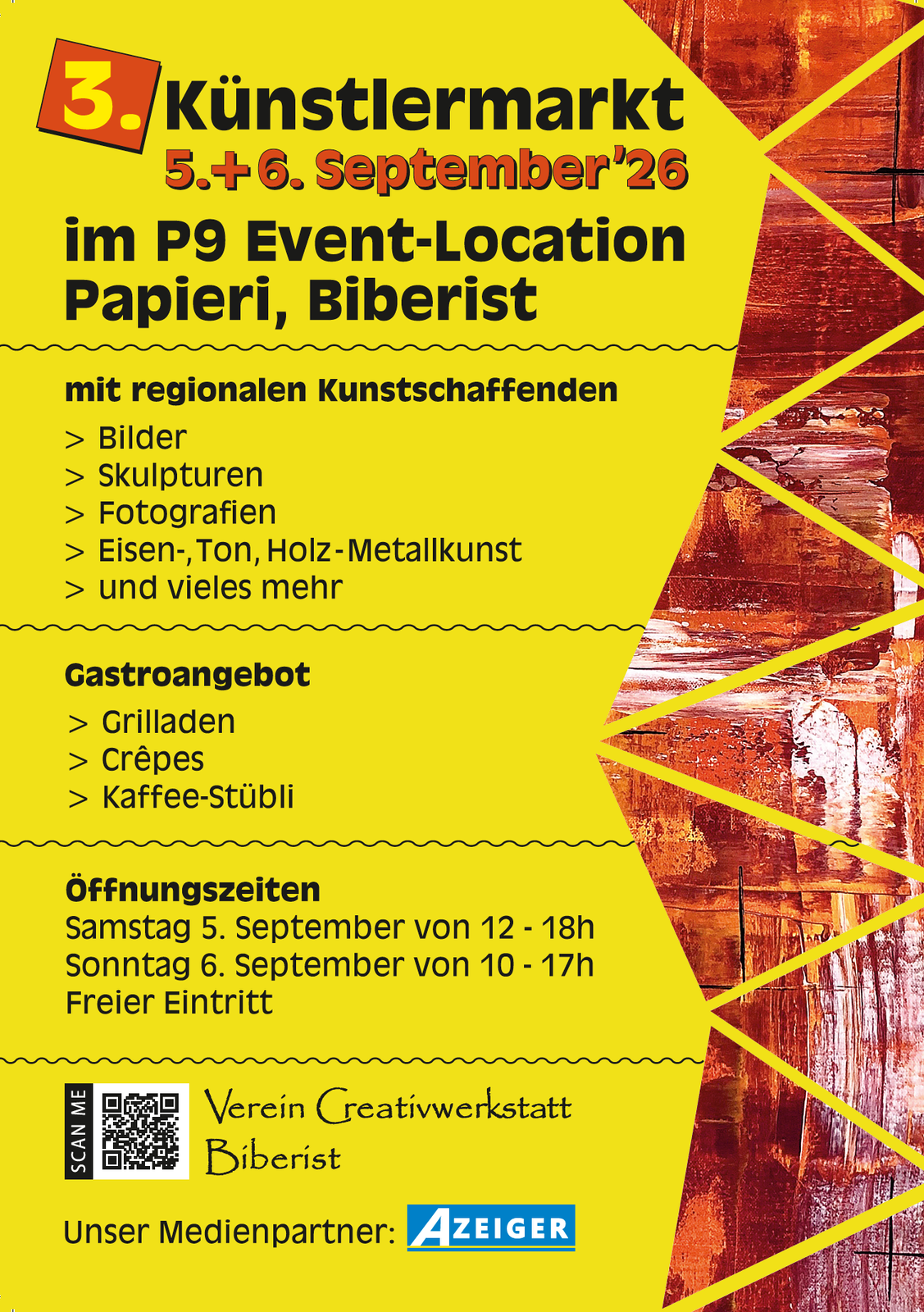 Künstlermäret in der Papieri P9