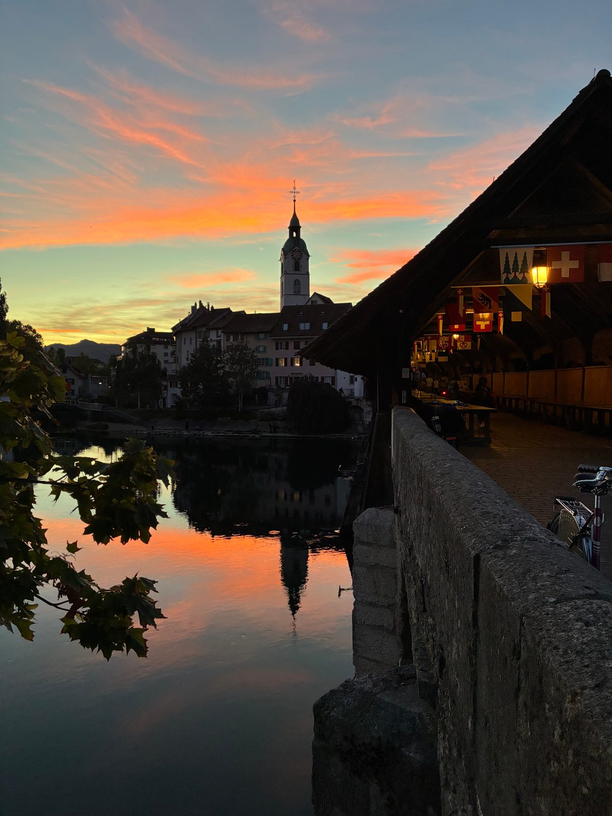Olten im Abendlicht