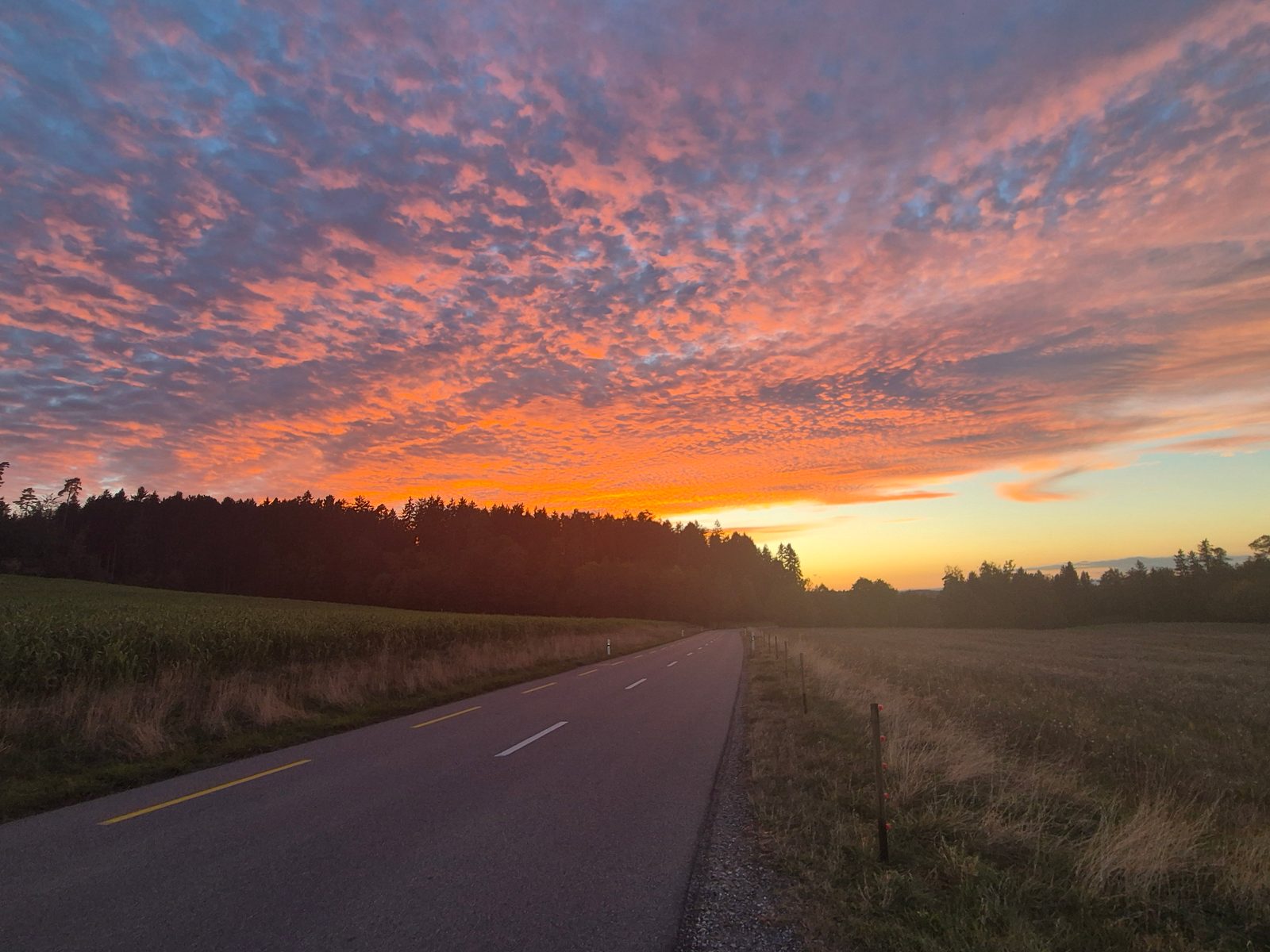Farbenfroher Himmel