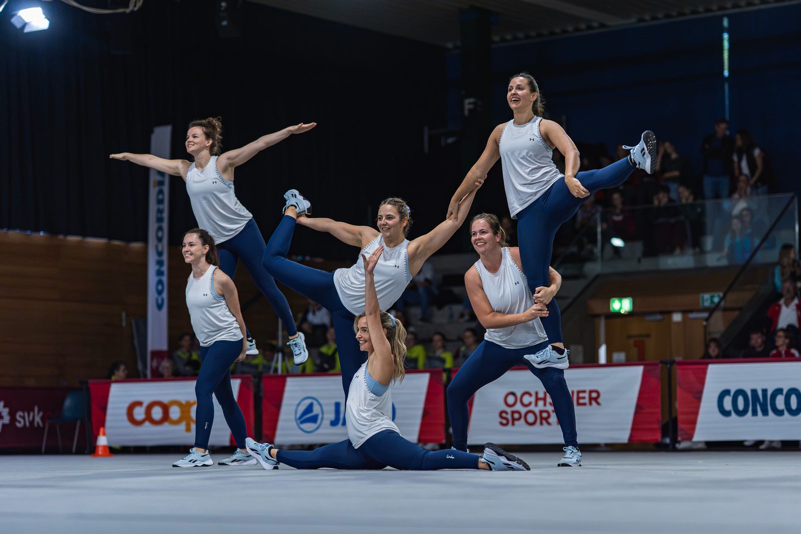 Gelungene Premiere für die Aerobic-Turnerinnen aus Kirchberg